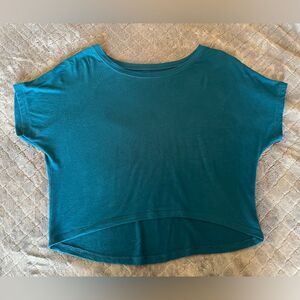 Teal Crop Top 